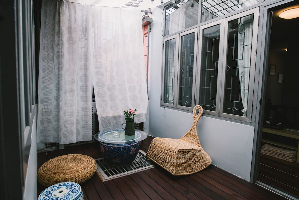 open air balcony