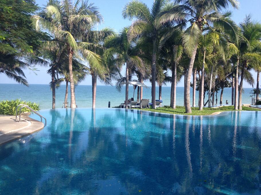 Infinity pool view