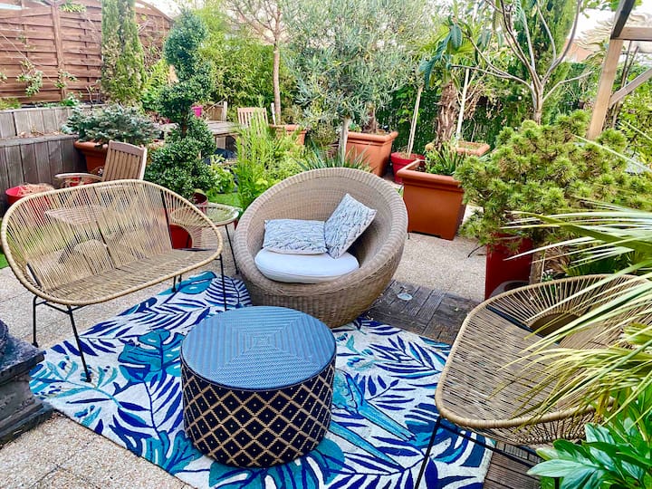Appartement Terrasse à 15 Mn De Paris - Saint-Ouen