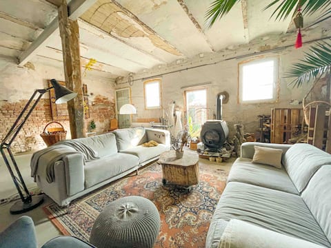Einzigartiges Loft mit Whirlpool