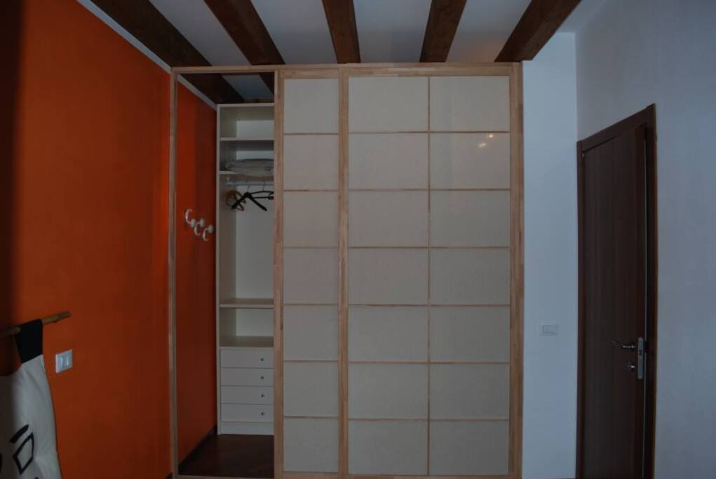 cabina armadio- camera matrimoniale