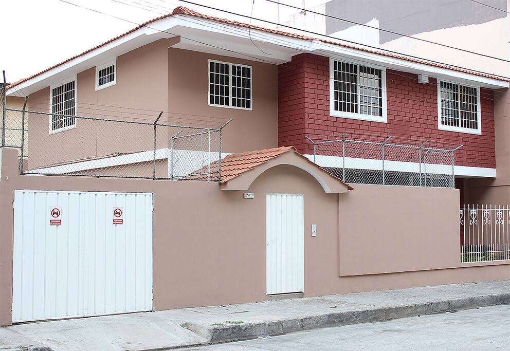 Exterior de la casa