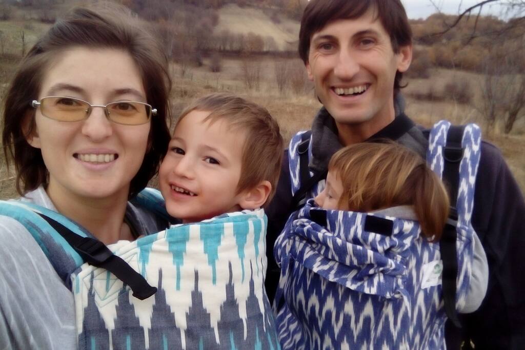 This is us - Tsvety, Nikola, Ivo and Liuba (from left to right).