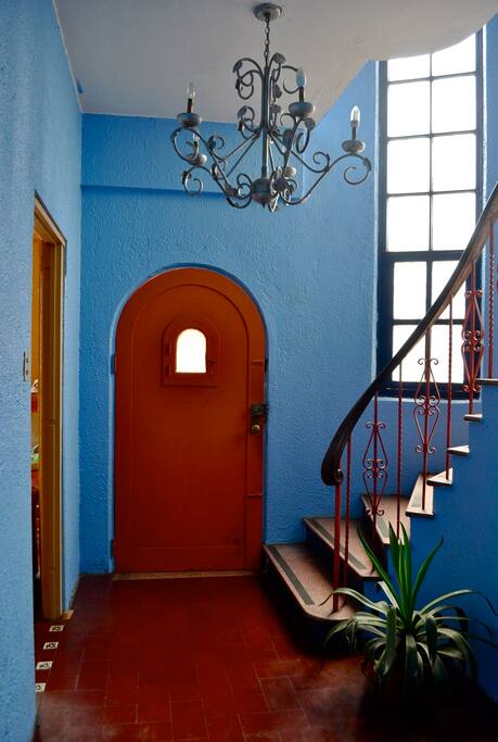 The front hallway.