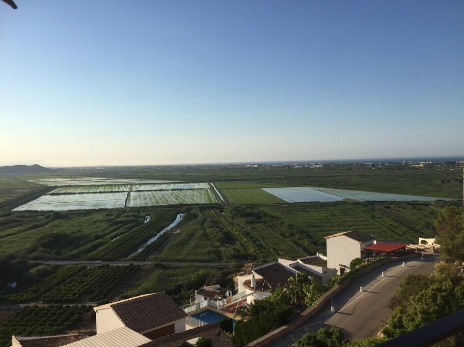 View from the balcony