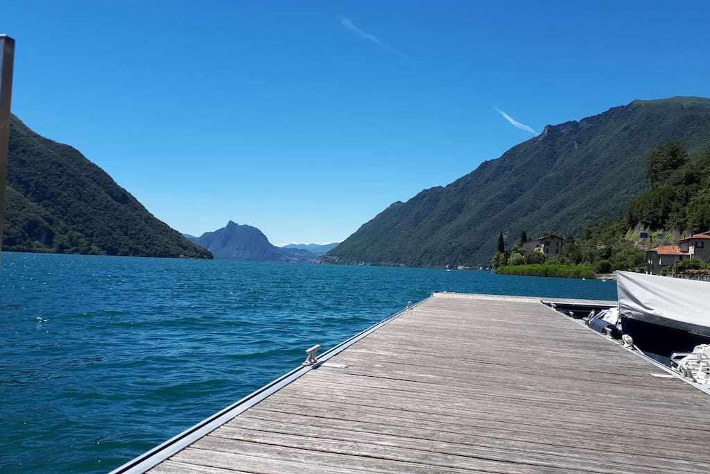 Free access to the lake at 80mt
