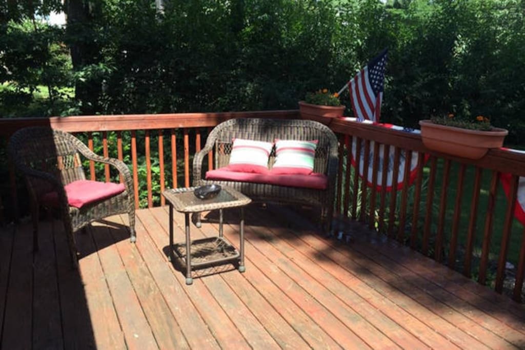 Front deck