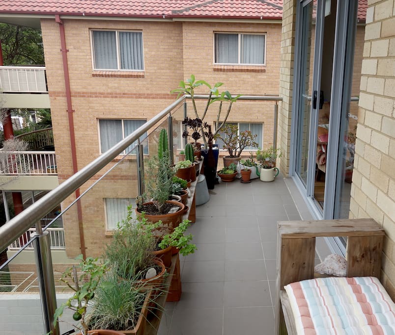 Quiet balcony
