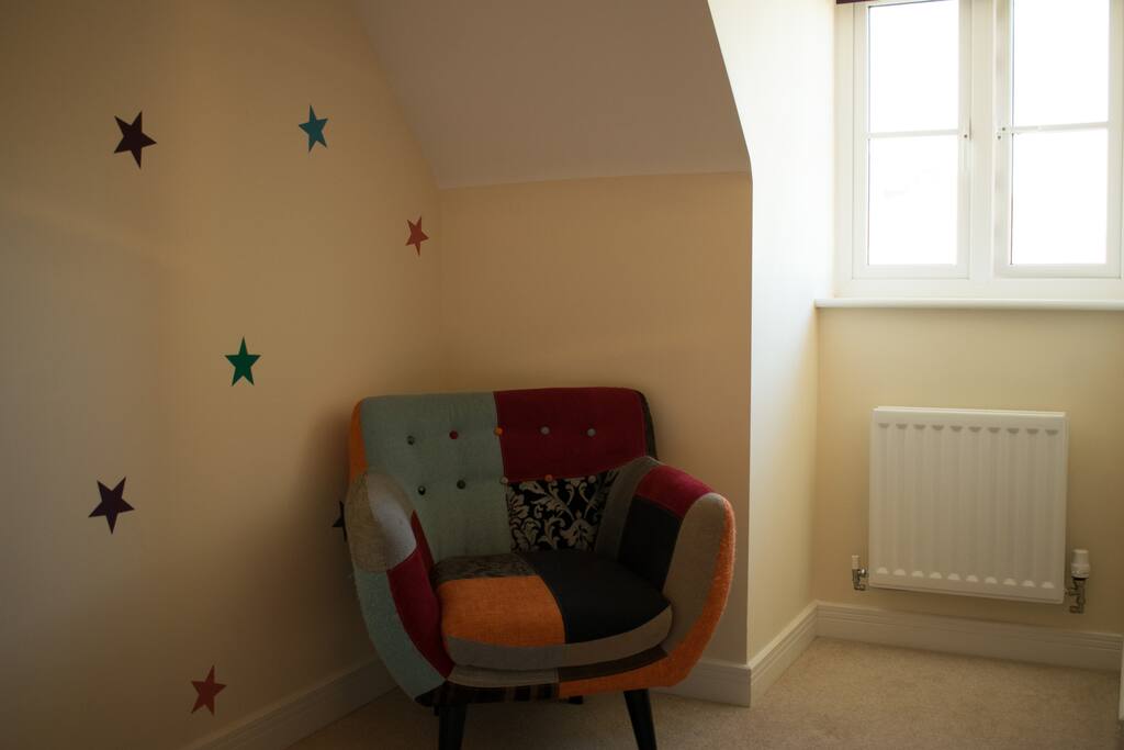Spacious room.