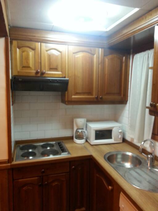 Vista de la cocina