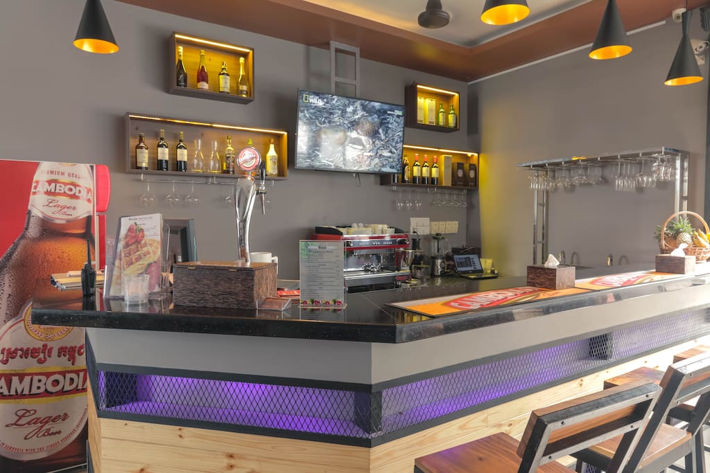 Our Bar Counter on rooftop.