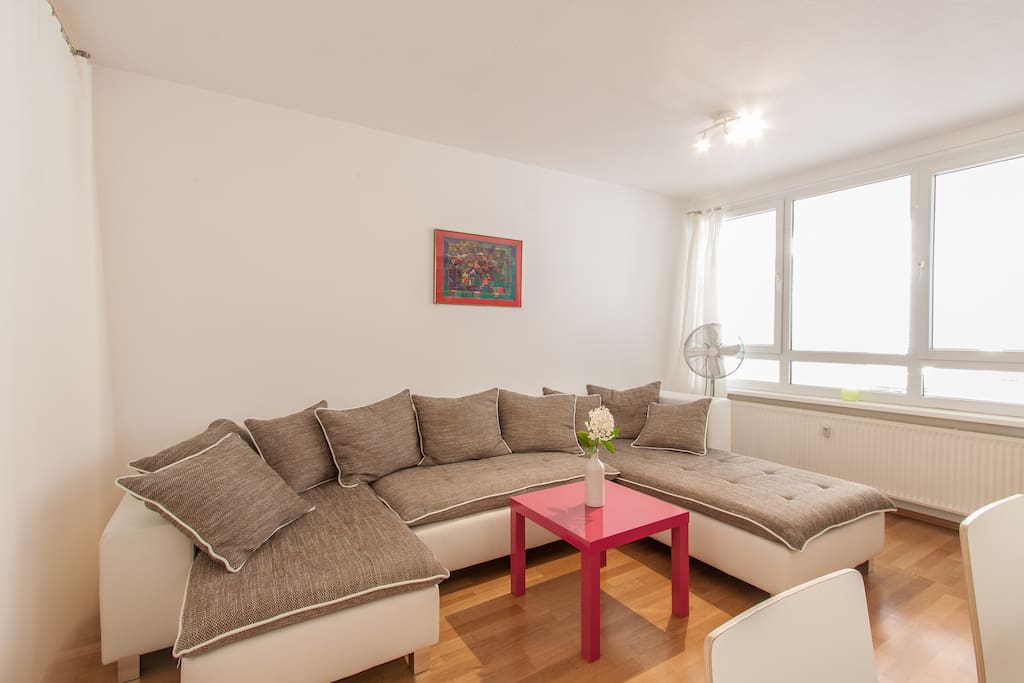 Sofa ausziehbar zum Schlafen für 2 Personen- Big sofa and bed for two