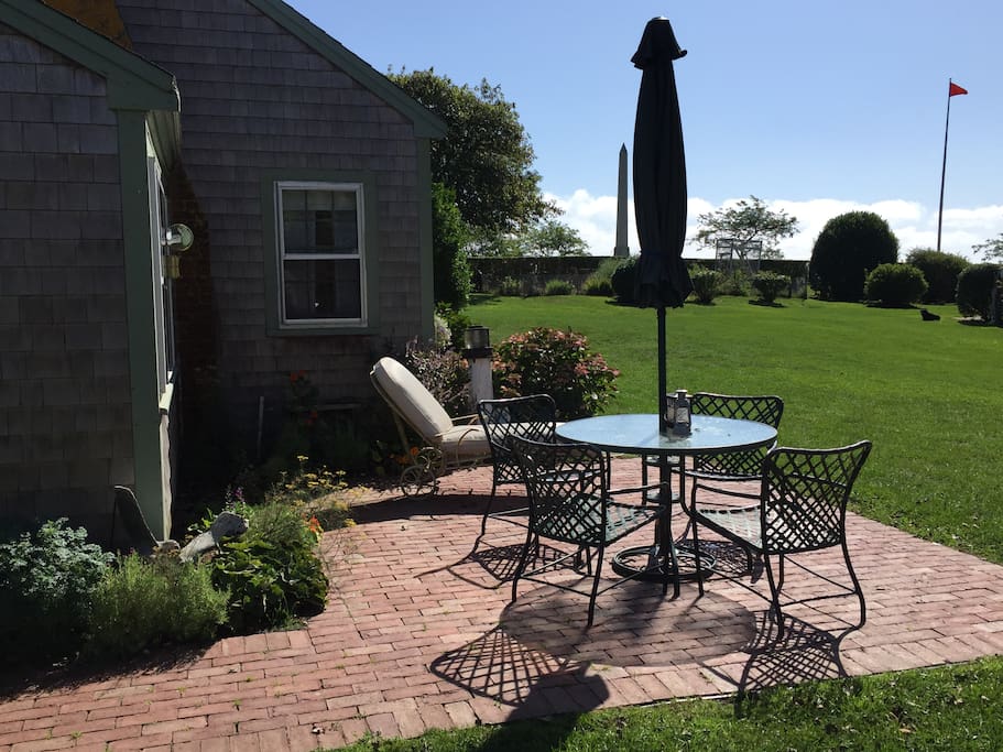Private patio