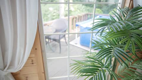A private house with a garden on Anmyeon Island.