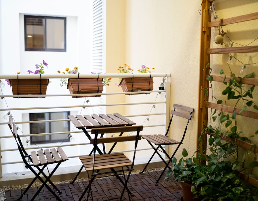 Your own private balcony