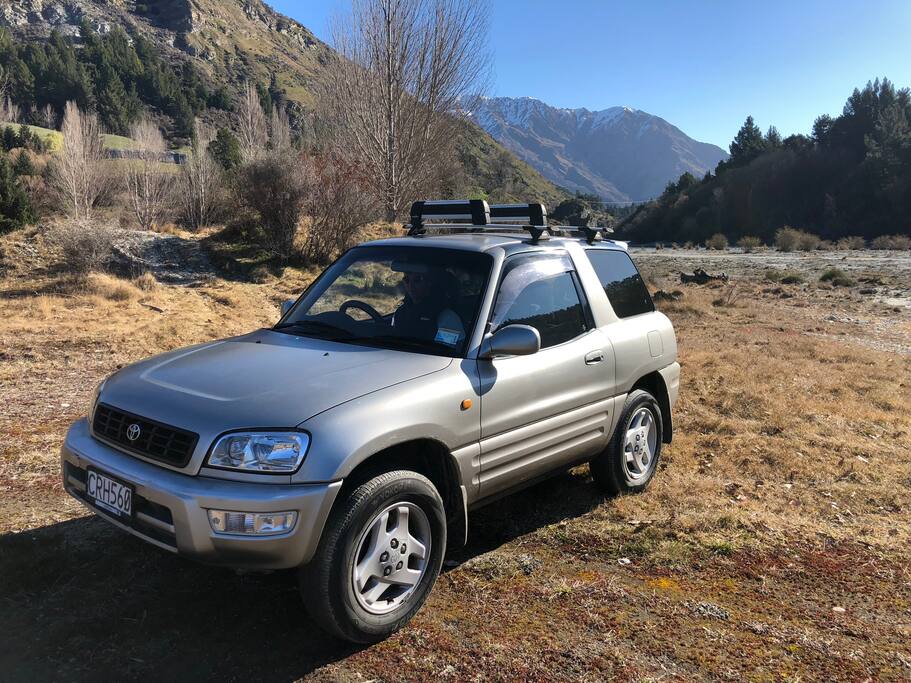 Our little RAV-4 All Wheel Drive may be available to rent with the apartment, just $45 per day, please inquire :)