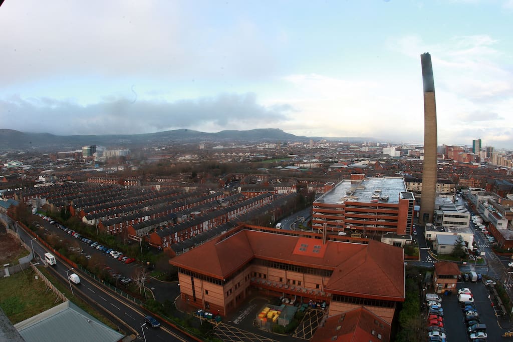 Stunning panoramic views across belfast and beyond