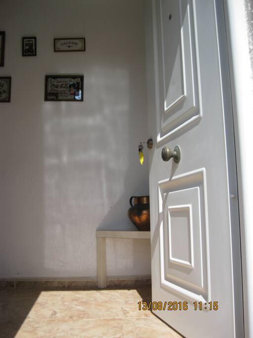 Puerta de entrada al recibidor