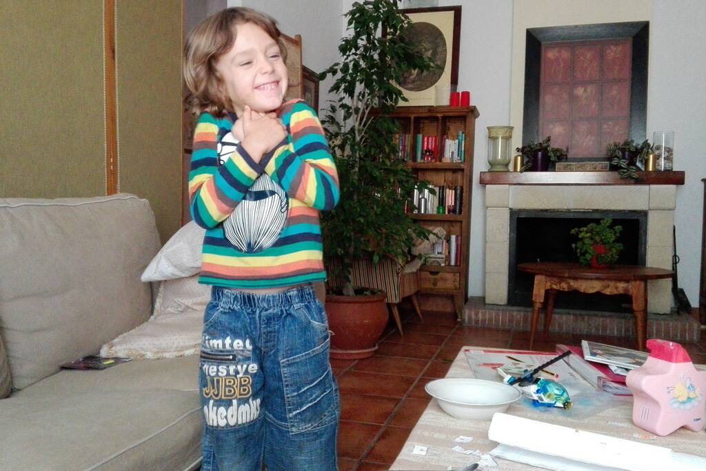 Little Gabriel in The Salon