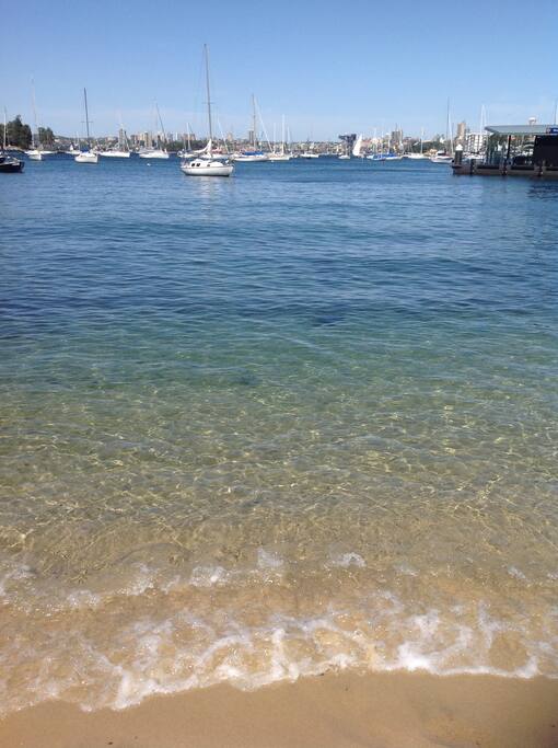 local beach - 10 minutes walk