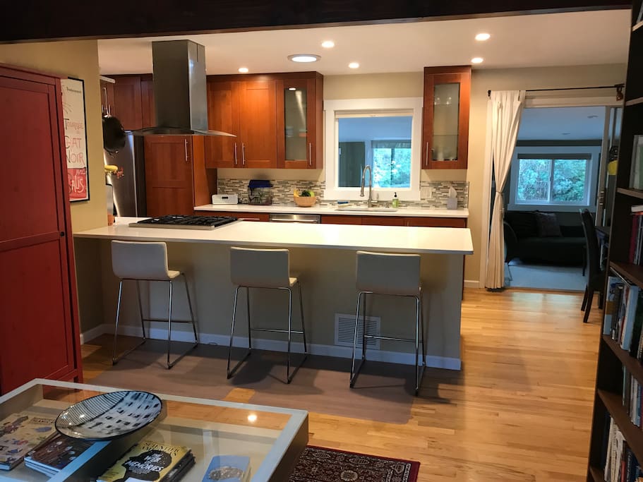 Living Room looking at kitchen