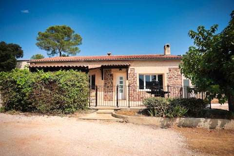 Completely renovated villa in a vineyard estate