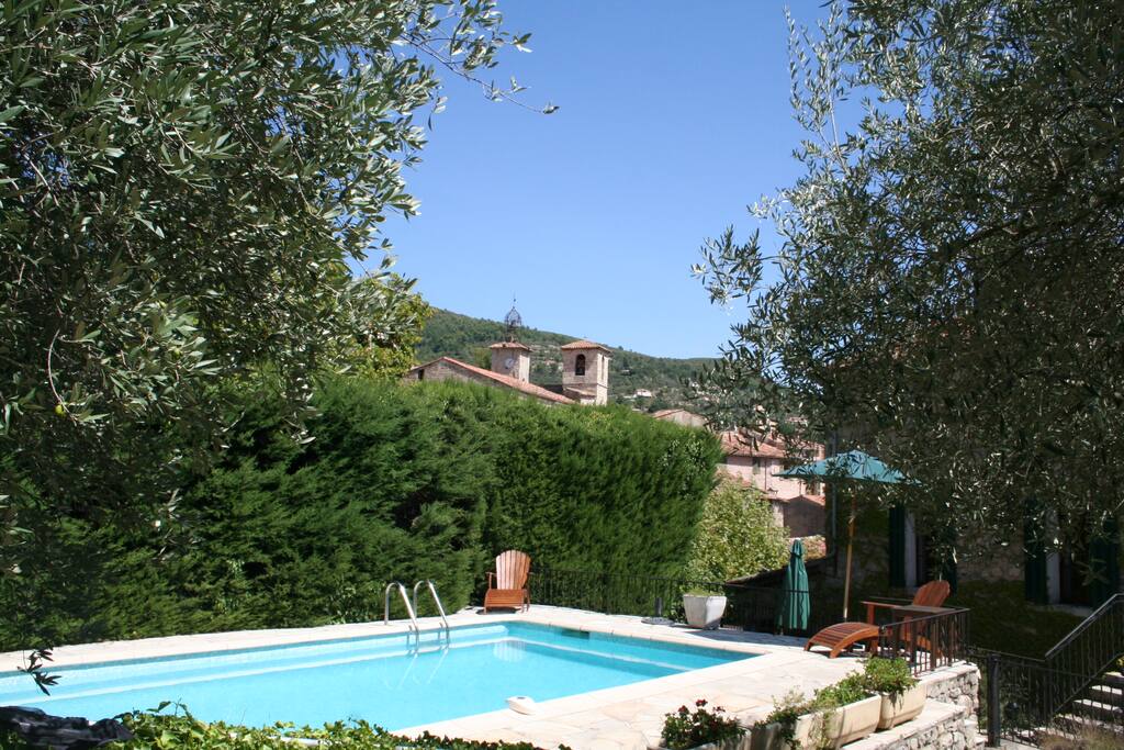 Pool with a view