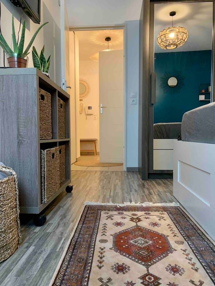 Appartement Cosy En Résidence Avec Garage Privé - Décines-Charpieu