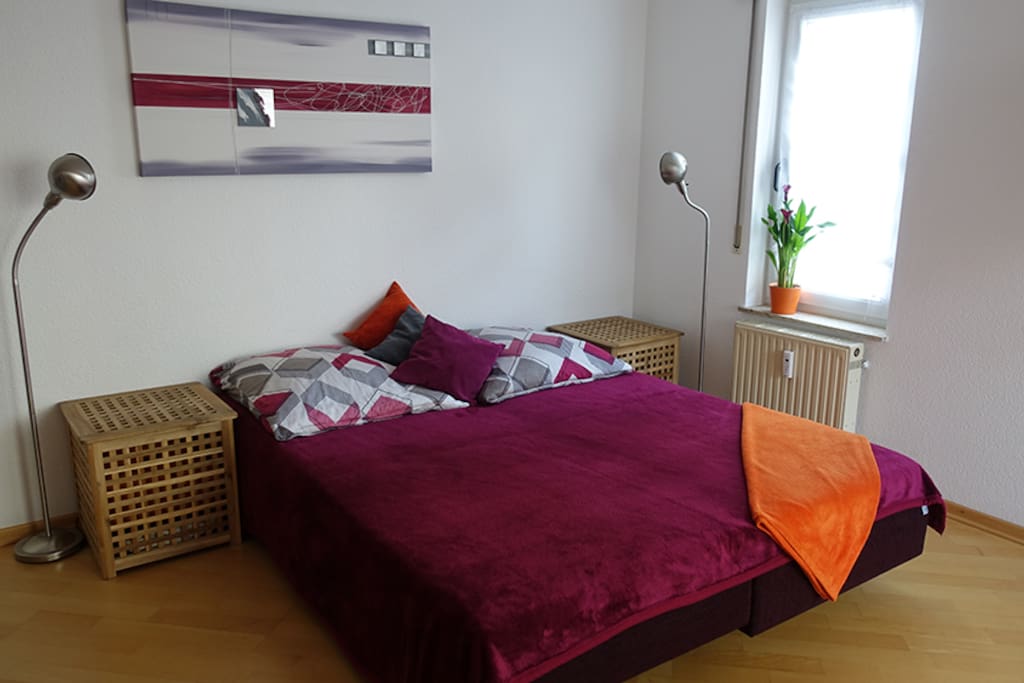 living room (sofa bed is rebuilded into a double bed)