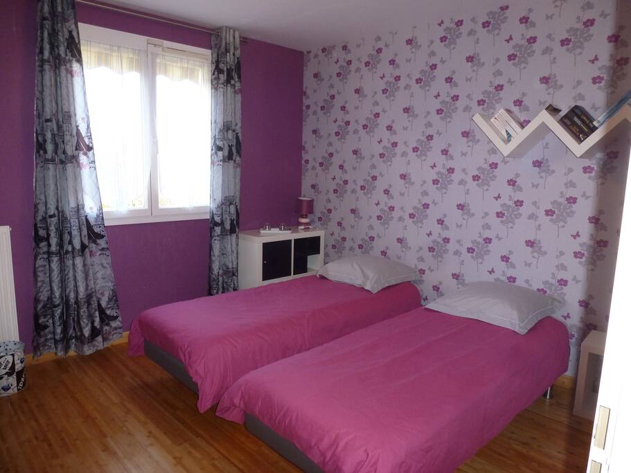 modulable Chambre version lits jumeaux