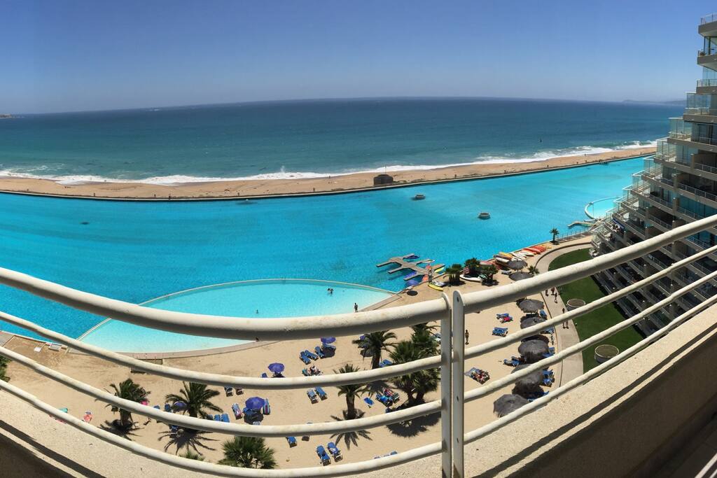 Vista panorámica desde el departamento