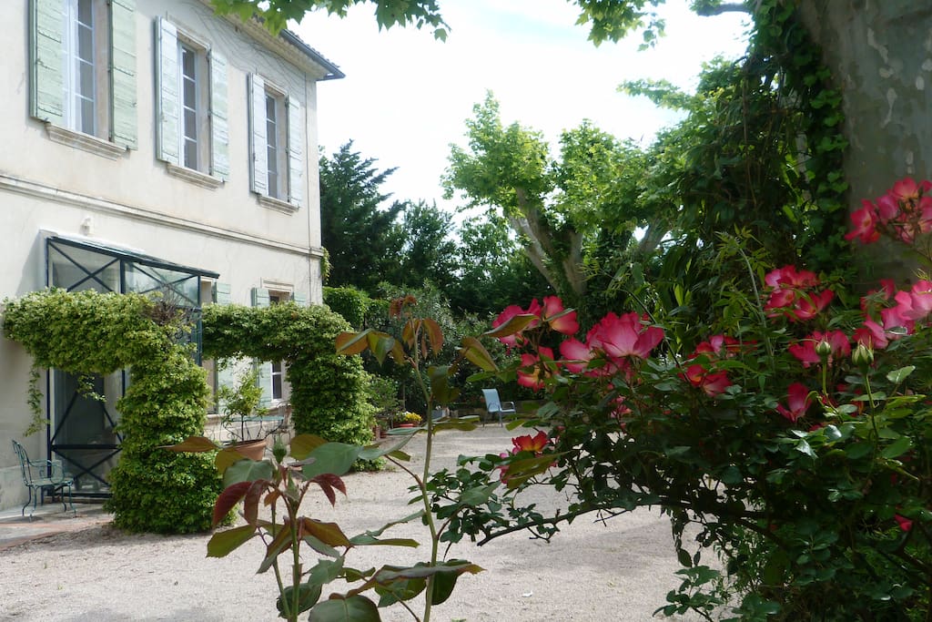 En mai, les roses, en juillet les lauriers...