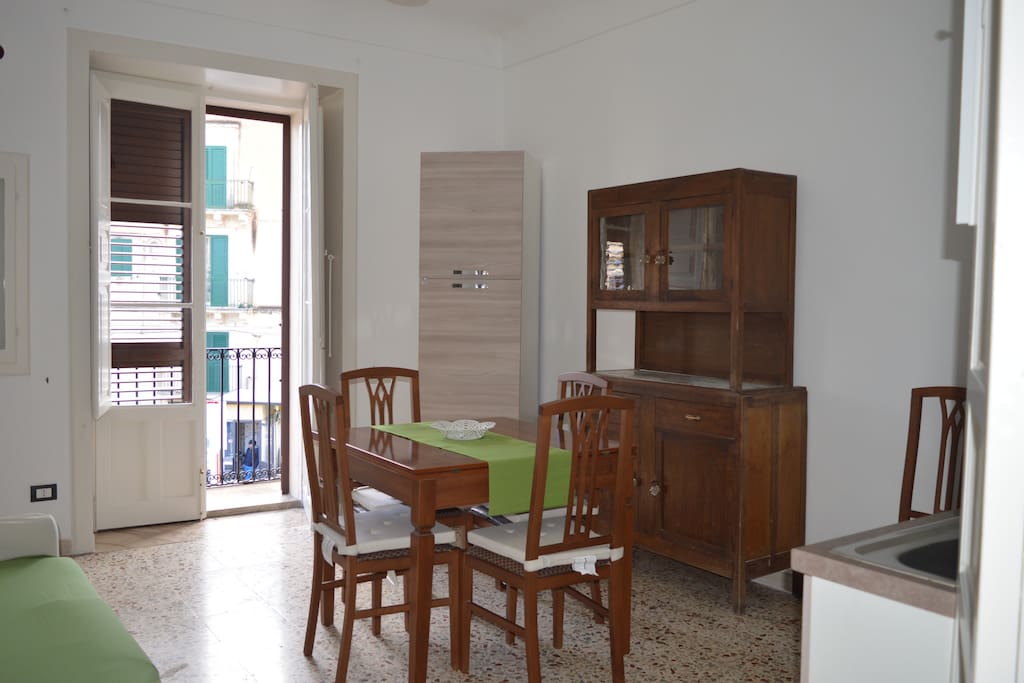 spazio comune:living e cucina