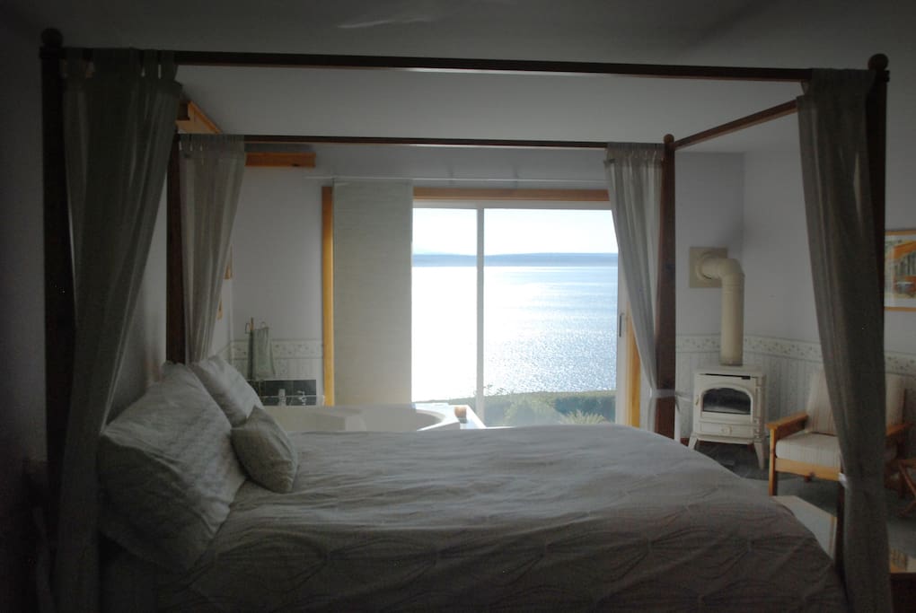 Wake up to this breathtaking view.