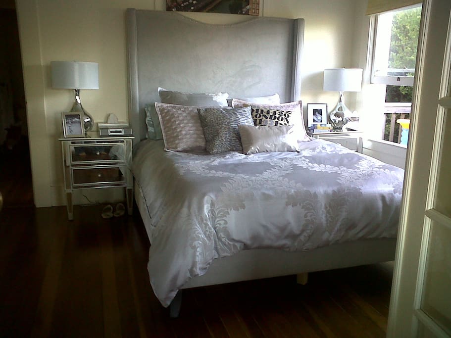 Master Bedroom with French Doors