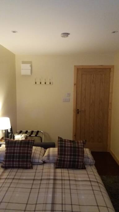 4 pillows, duvet, sheet & mattress protector provided.