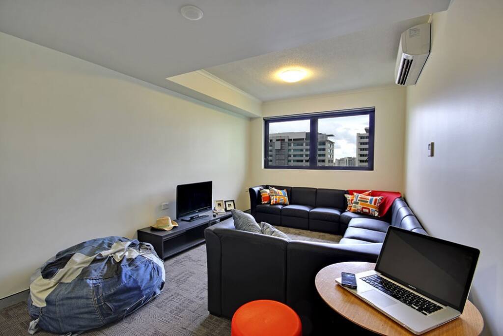 A lounge room to kick back and watch TV or have a little party in!