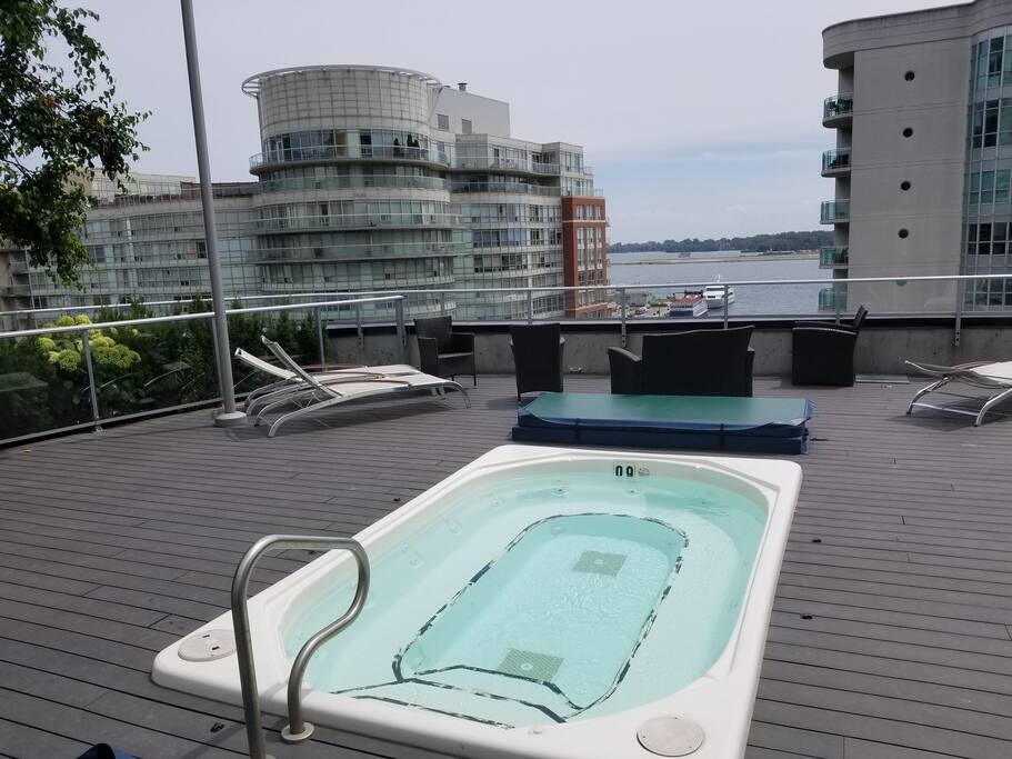 Hot Tub on Terrace
