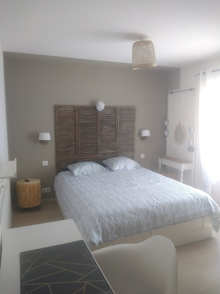 Chambre parentale lit 160 cm