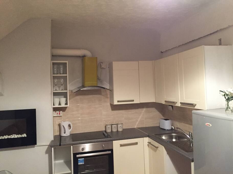Fully equipped kitchen