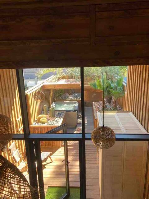 Apartment--> jaccuzi&sauna between bordeaux&Bassin