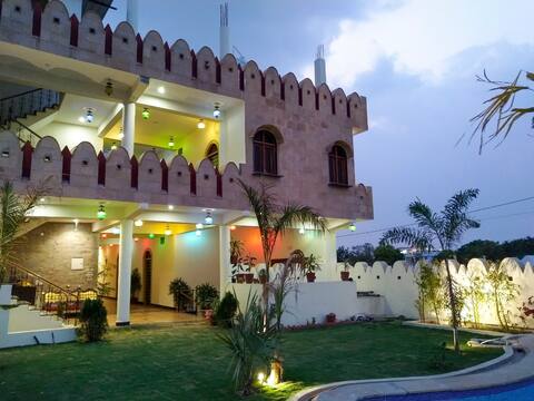 Deluxe Double Room with extra bed At Hotel Vamdev Fort
