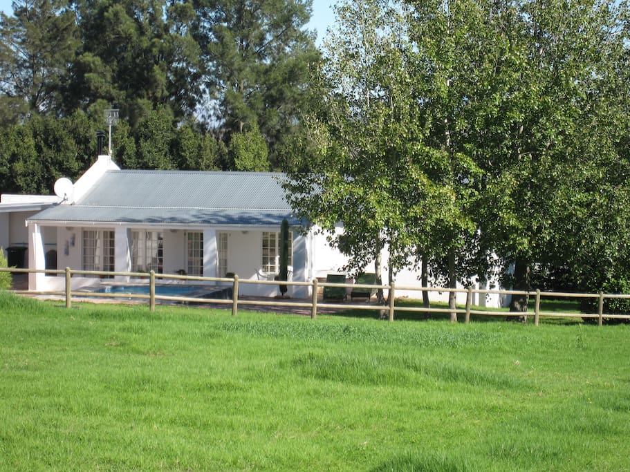 Burgundy Cottage - View from horse paddock