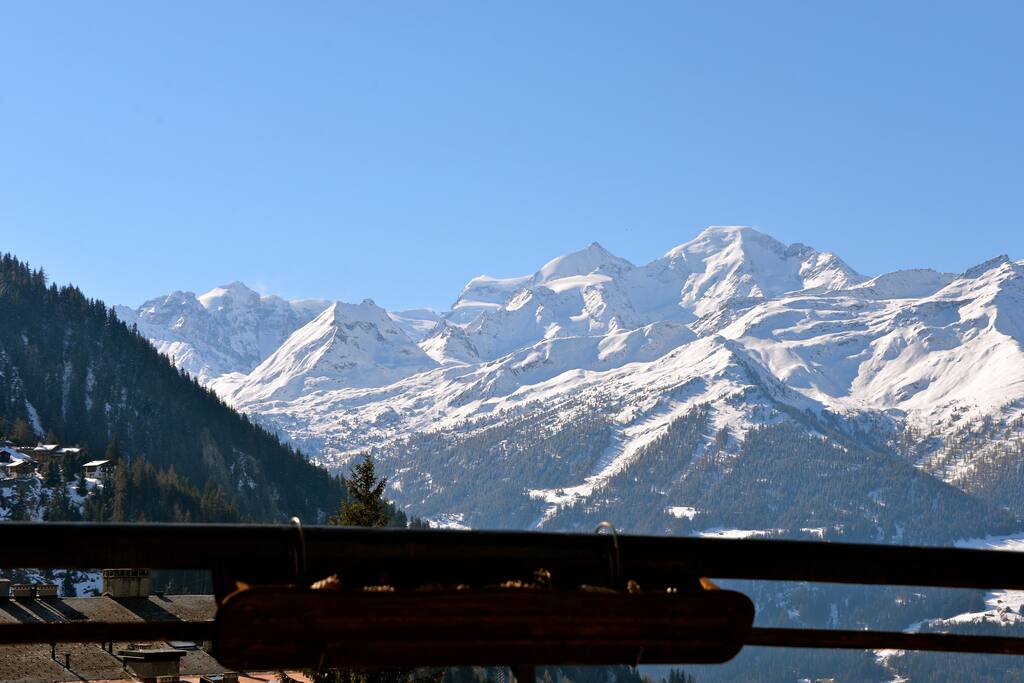 View from 36 m2 balcony