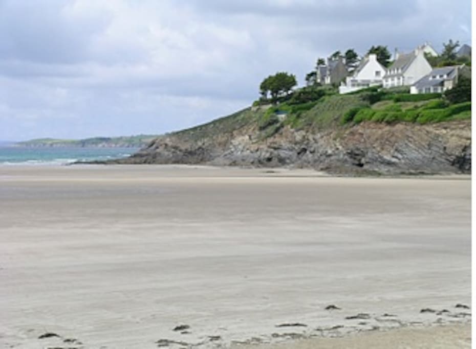 headland and rock pools