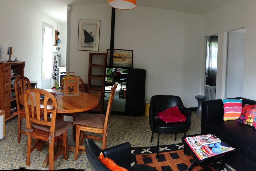 Panoramique pièce de vie