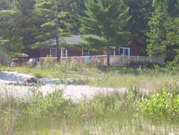 Epic Sunrises at Huron Beach by MackinawCheboygan Cottages for Rent