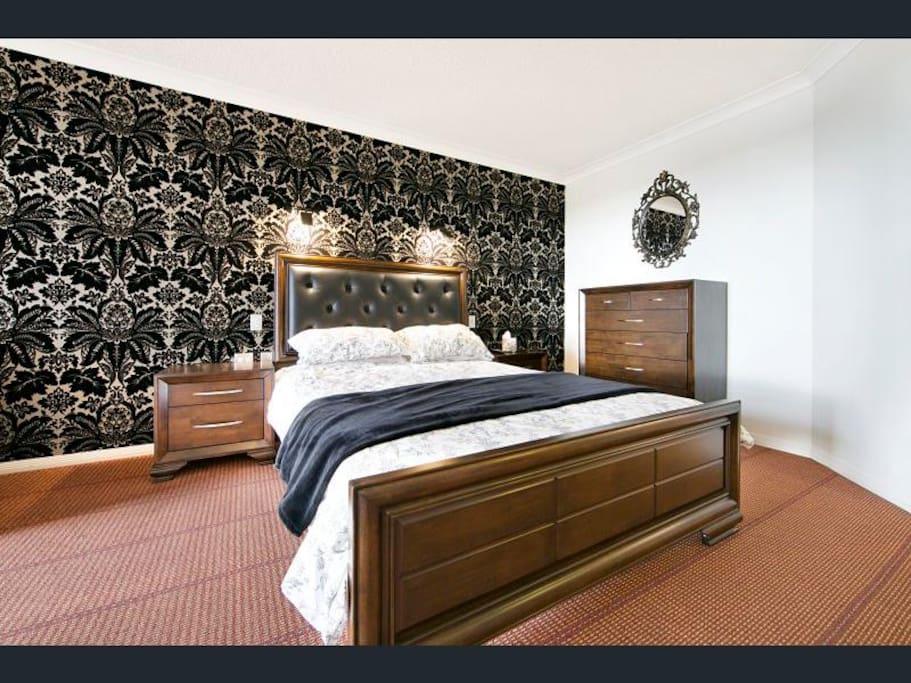 Beautiful Room Imported velvet wall paper