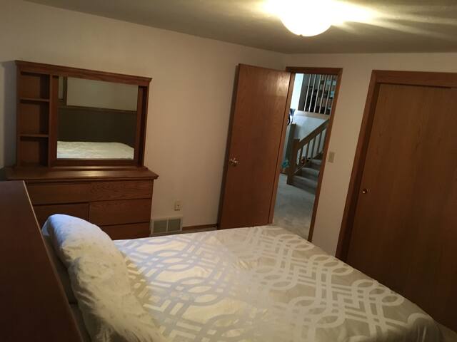 Private bed and bath nice area near amenities.