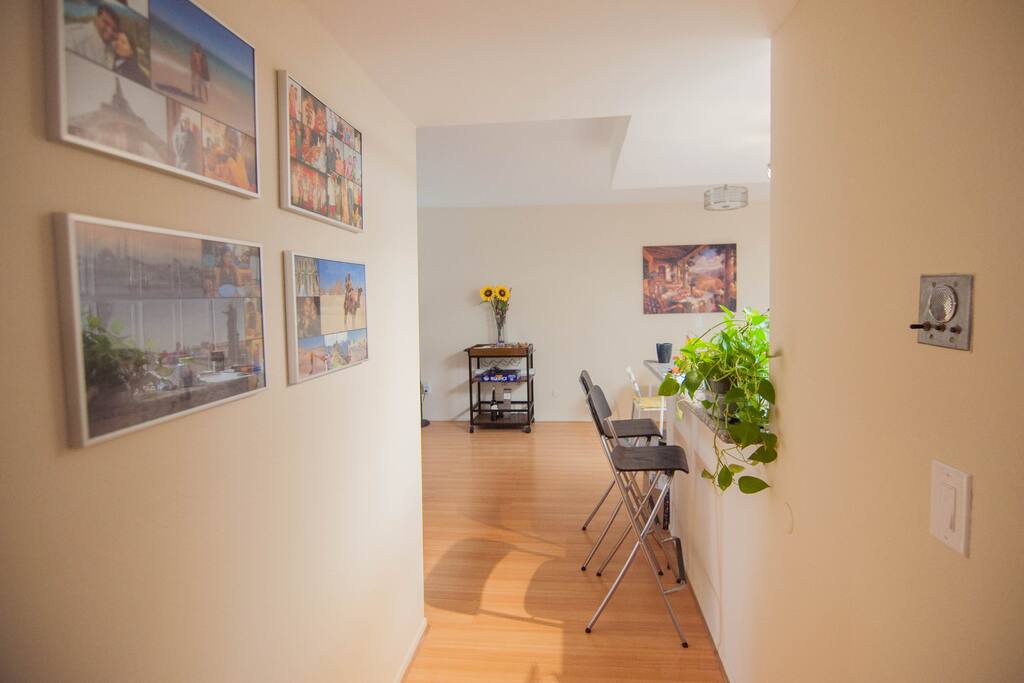 Living area passage
